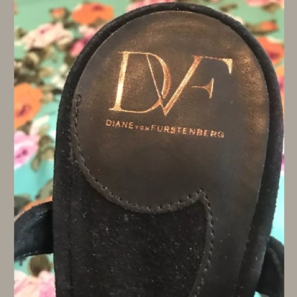 Diane Von Frustenberg DVF calf hair size 10 - Picture 7 of 7